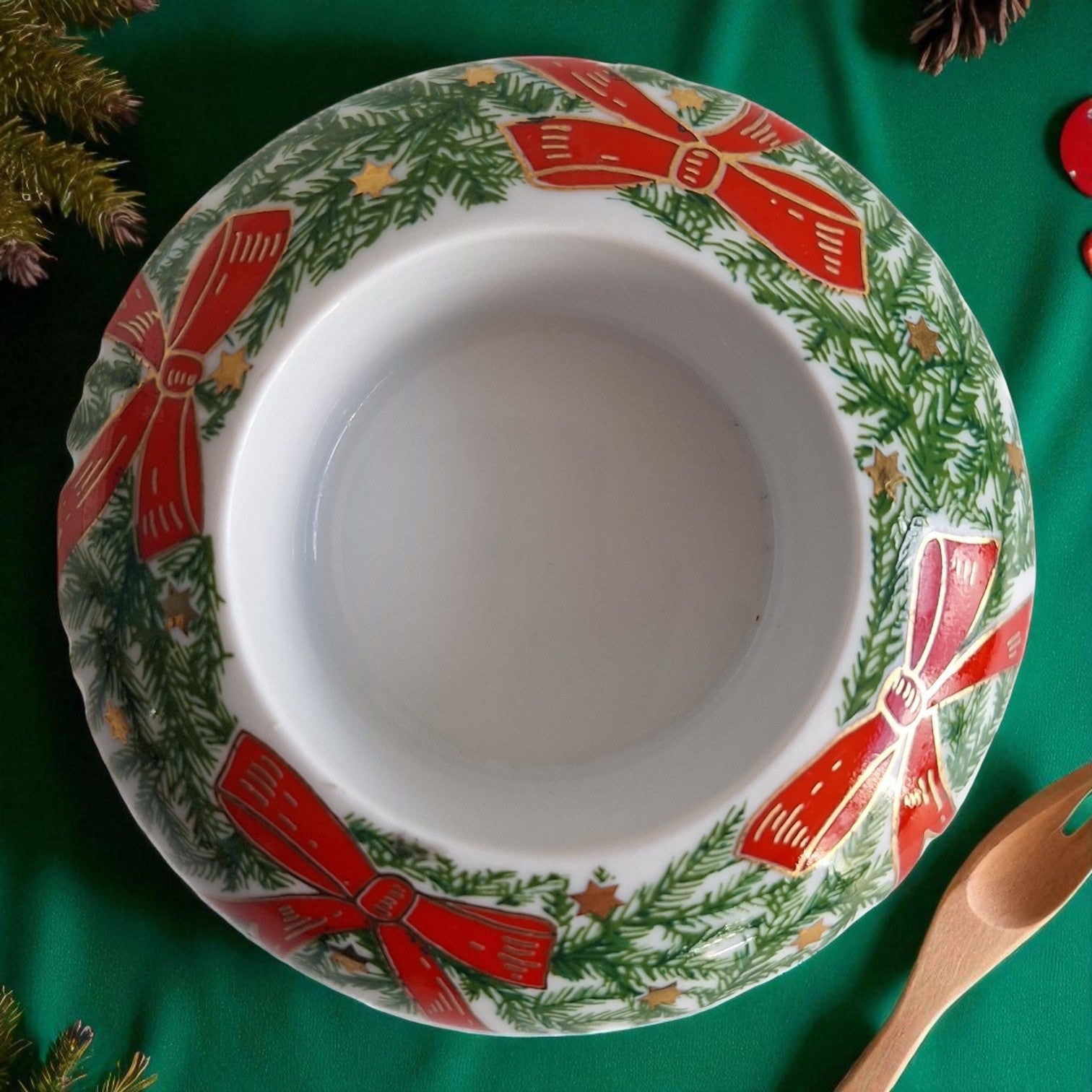 Kerzenhalter Arzberg Weihnachtskranz | Kranzdesign | Keramik