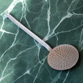 Vintage white enameled skimmer