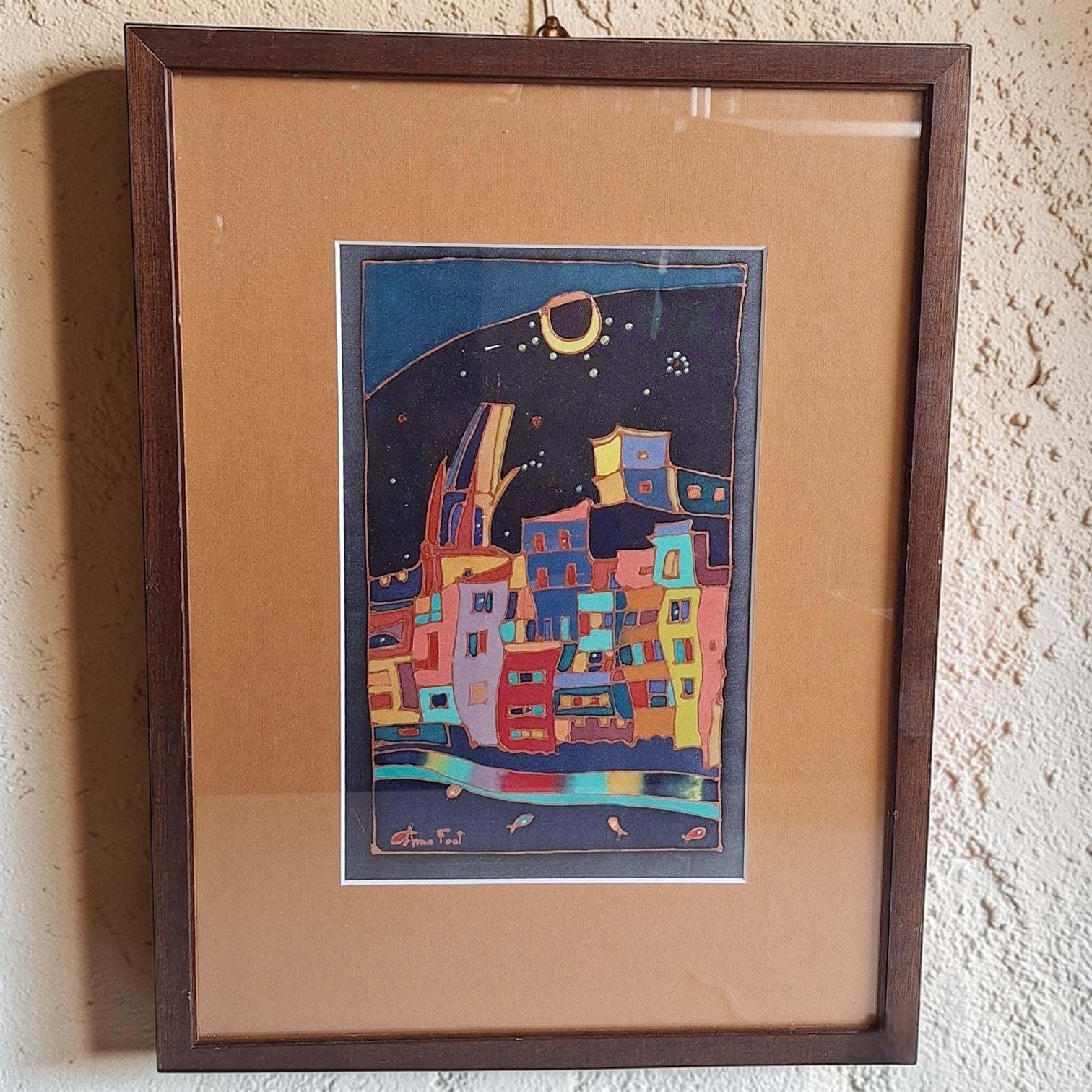 Anna Font – Ingelijst Kunstwerk op Zijde | Neosurrealisme