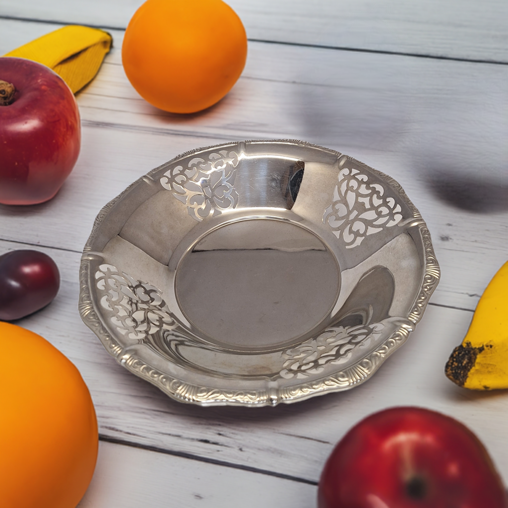 Alessi Alfra Schaal | Ajour | Roestvrij Staal | Italië | Ø 28 cm