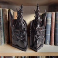 Balinesische Holzbuchstützen Rama und Garuda – handgeschnitzt, 31,5 cm