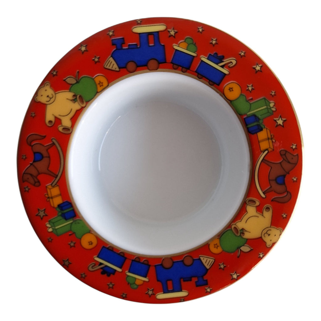 Weihnachtskerzenhalter Spielzeug Rot | Originalverpackung | Keramik