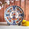 Japanische Gold-Imari-Schale – Arita-Porzellan, Ø 16 cm