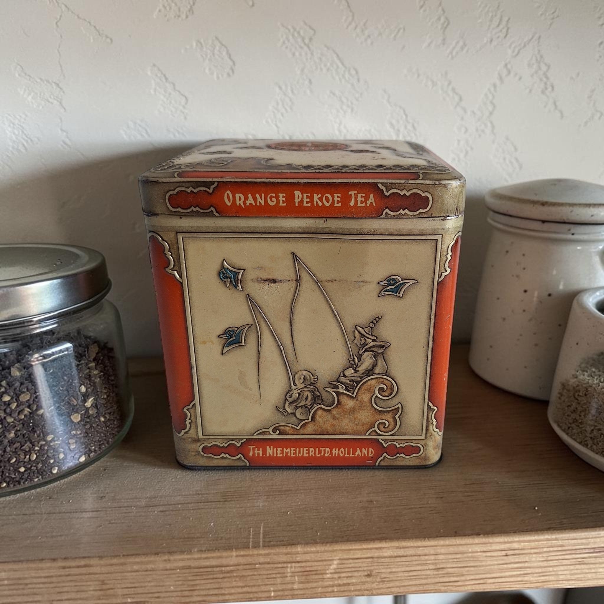 Vintage-Dose von Th. Niemeijer LTD aus den Niederlanden, 1920-1940