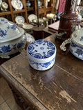 Royal Delft Delfter Blau Pillendose | Meistermaler S.J.A. Rinsma | Jahresbuchstabe DS 1998