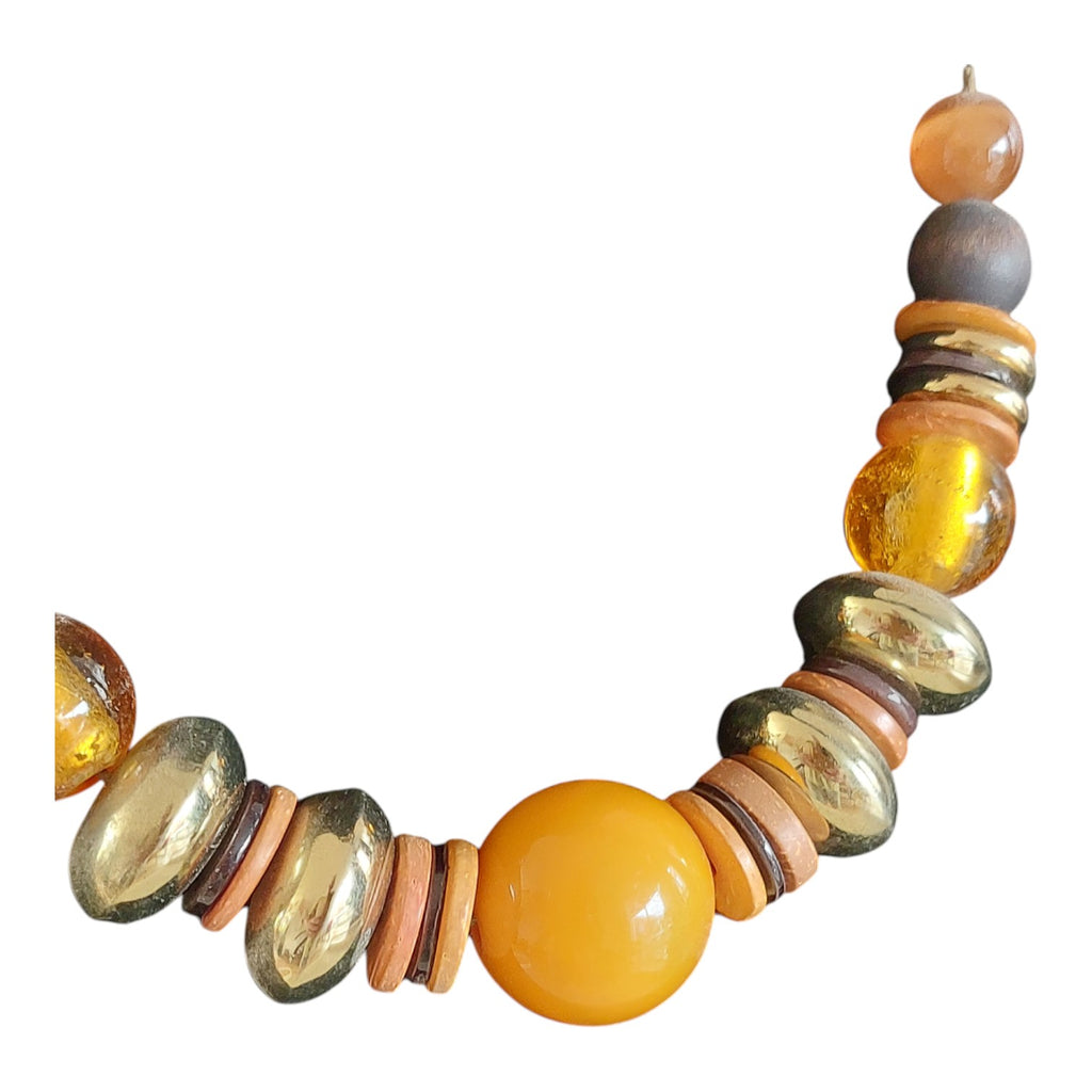 Handmade beaded necklace