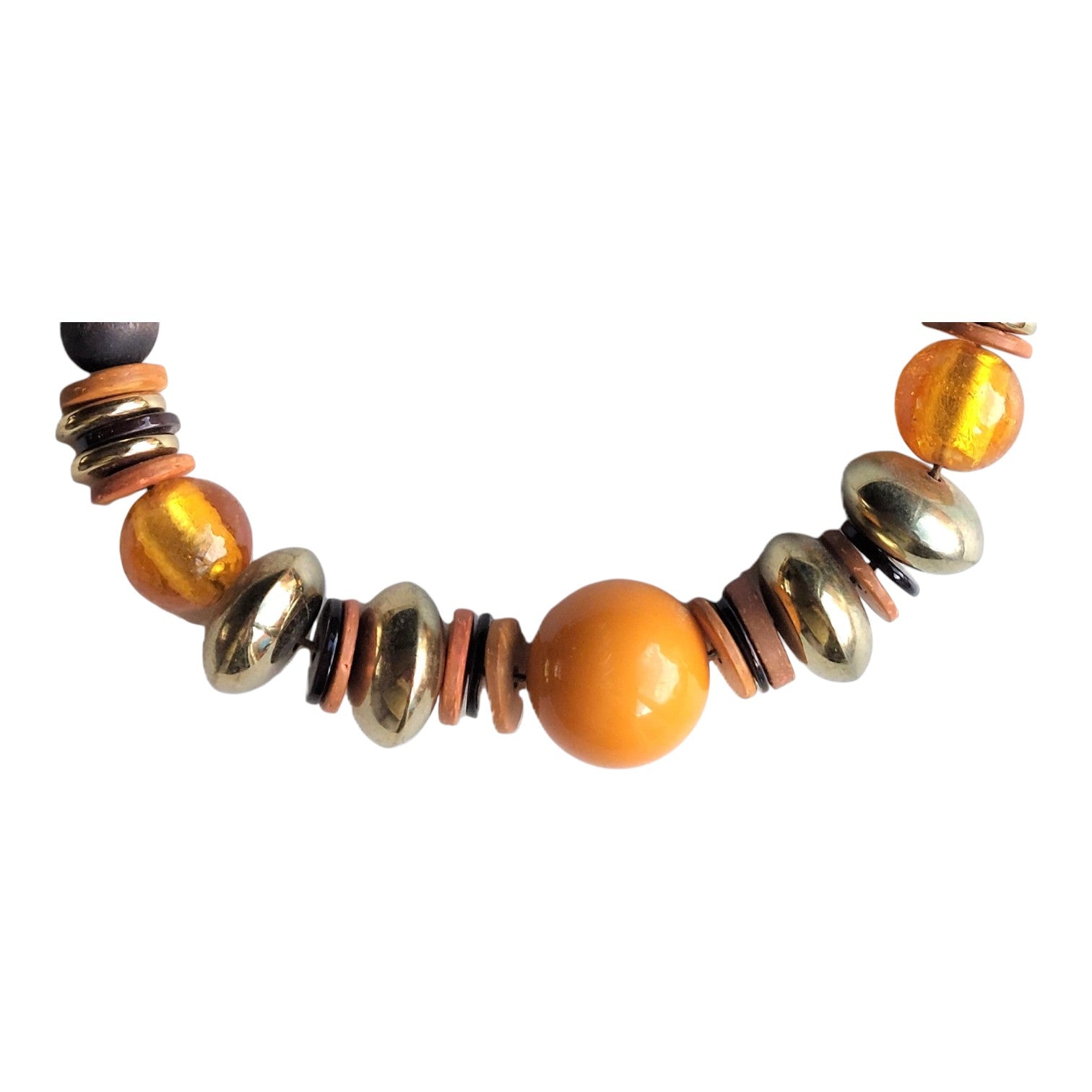 Handmade beaded necklace