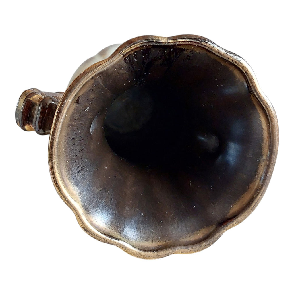 West-Germany Keramik Vase mit Ohren 529/15 – Vintage 60er Jahre