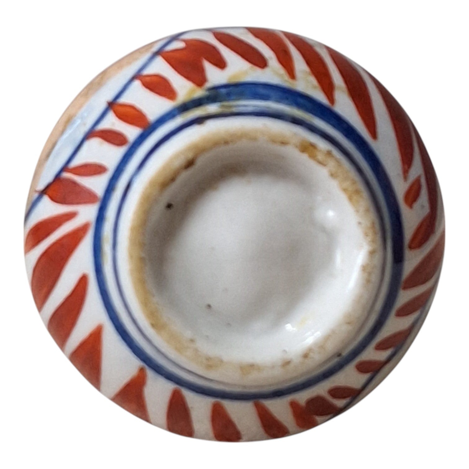 Imari Pfeifenvase – Zwiebelförmige Miniaturvase, Japanisches Porzellan, Meiji-Periode