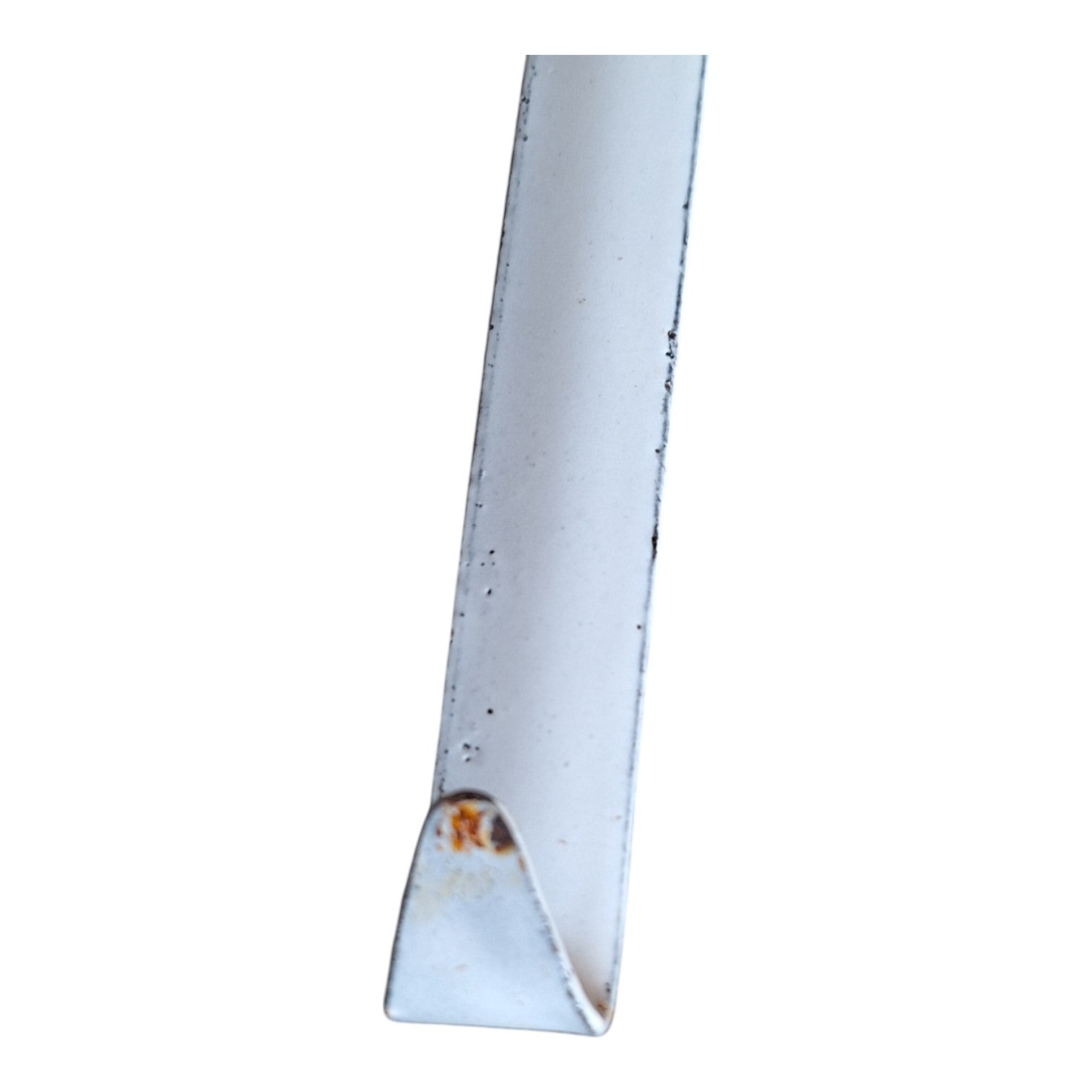Vintage white enameled skimmer