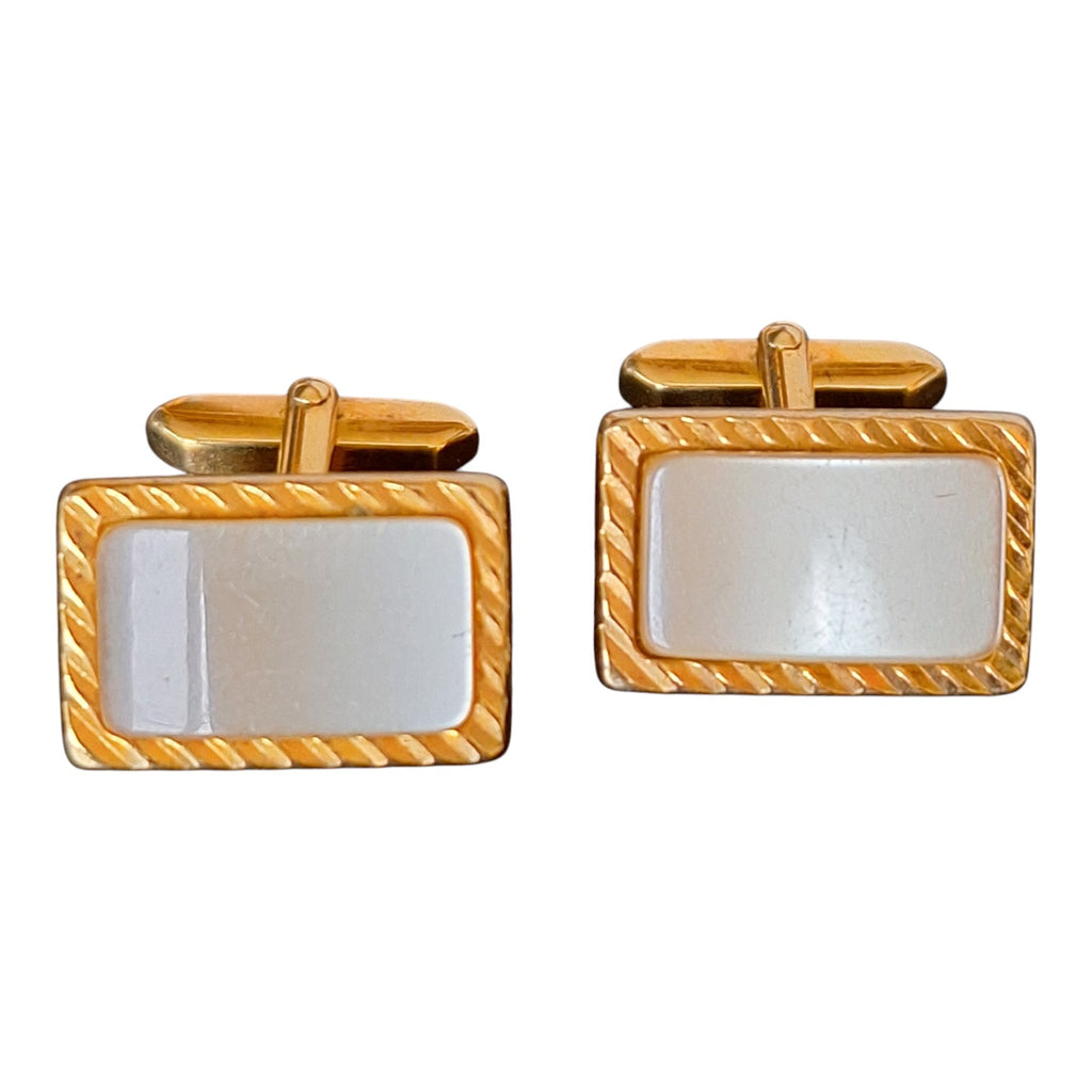 Gilt Leaf Clip-On Earrings with Pearl — Kordes & Lichtenfels, 1950s/60s