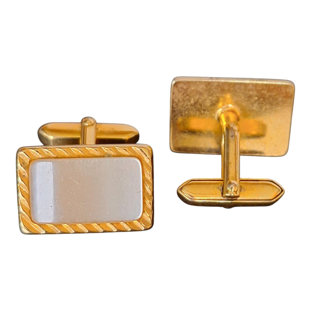 Gilt Leaf Clip-On Earrings with Pearl — Kordes & Lichtenfels, 1950s/60s
