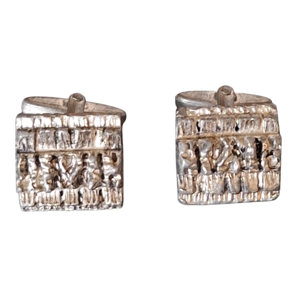 Gilt Leaf Clip-On Earrings with Pearl — Kordes & Lichtenfels, 1950s/60s