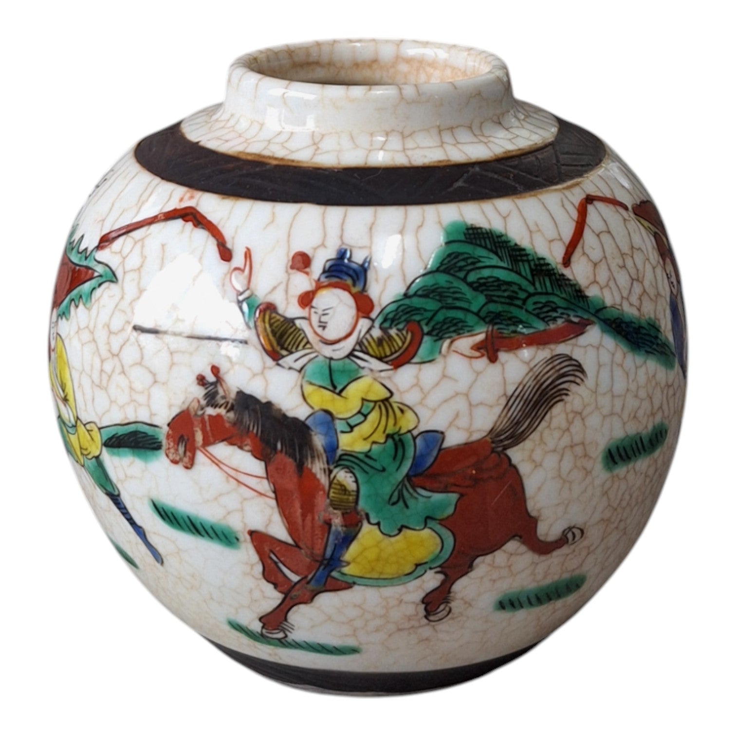 Nanking Ingwertopf mit Marke – Chinesisches Porzellan, 1920–1950
