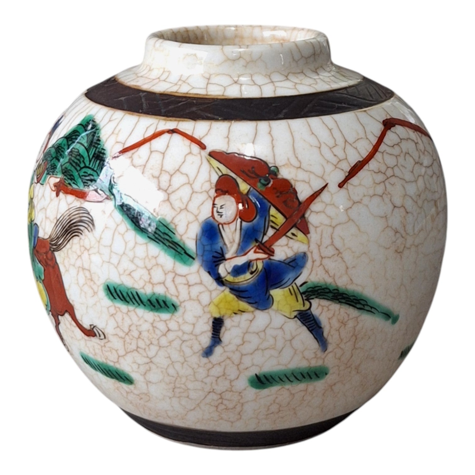 Nanking Ingwertopf mit Marke – Chinesisches Porzellan, 1920–1950