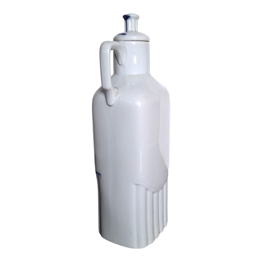 Delft Blau Ölflasche | Mühlenmotiv | Gemarkt Nr. 2805 | 22,5 cm