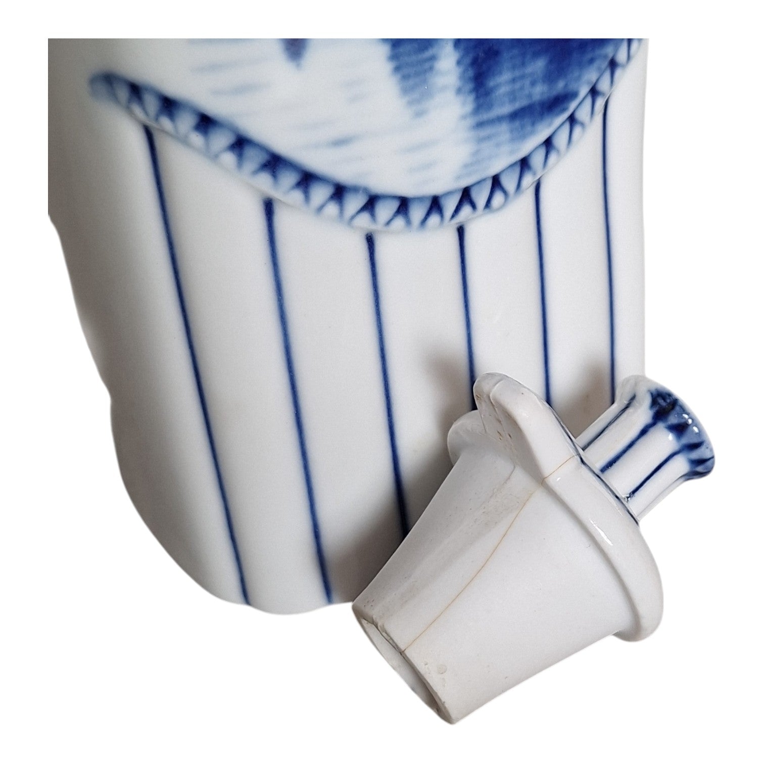 Delft Blau Ölflasche | Mühlenmotiv | Gemarkt Nr. 2805 | 22,5 cm