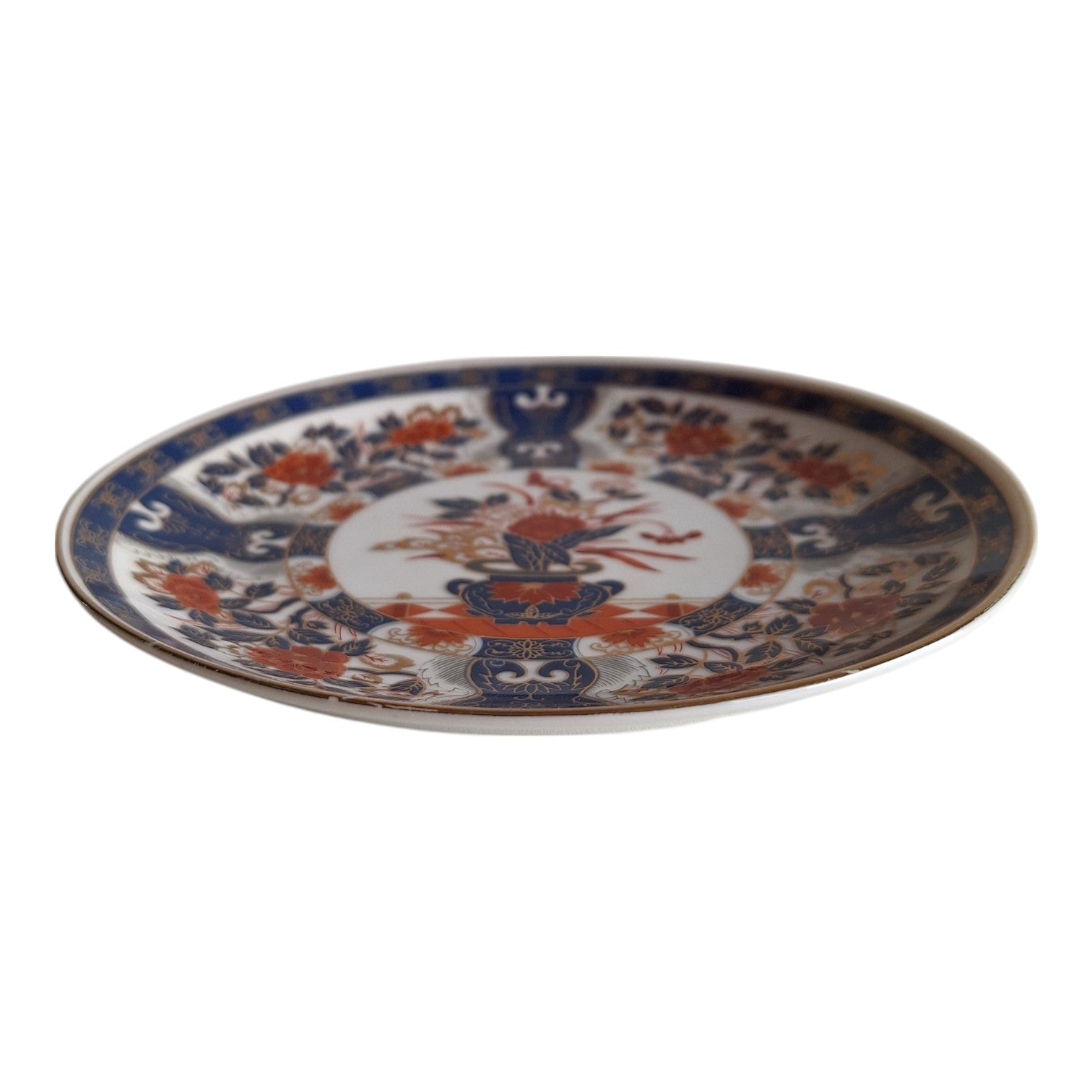 Japanische Gold-Imari-Schale – Arita-Porzellan, Ø 16 cm