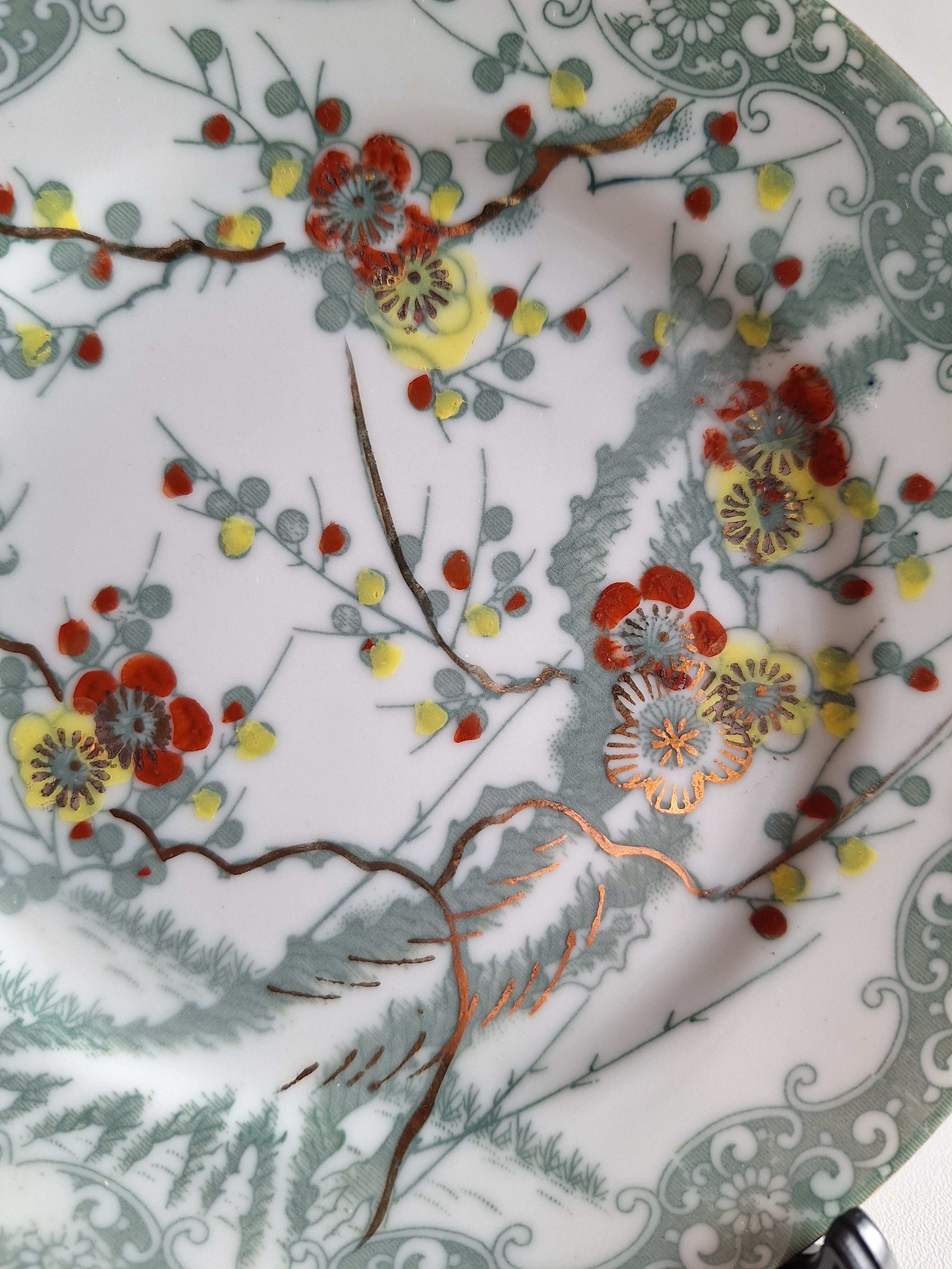 Japanische handbemalte Kirschblütenschale – Ø 16 cm