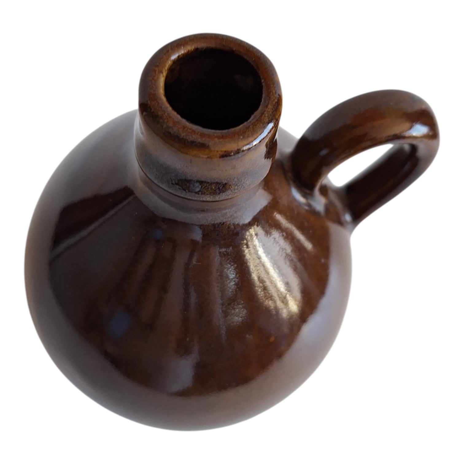 Brown Glazed Jug – Decorative Pottery