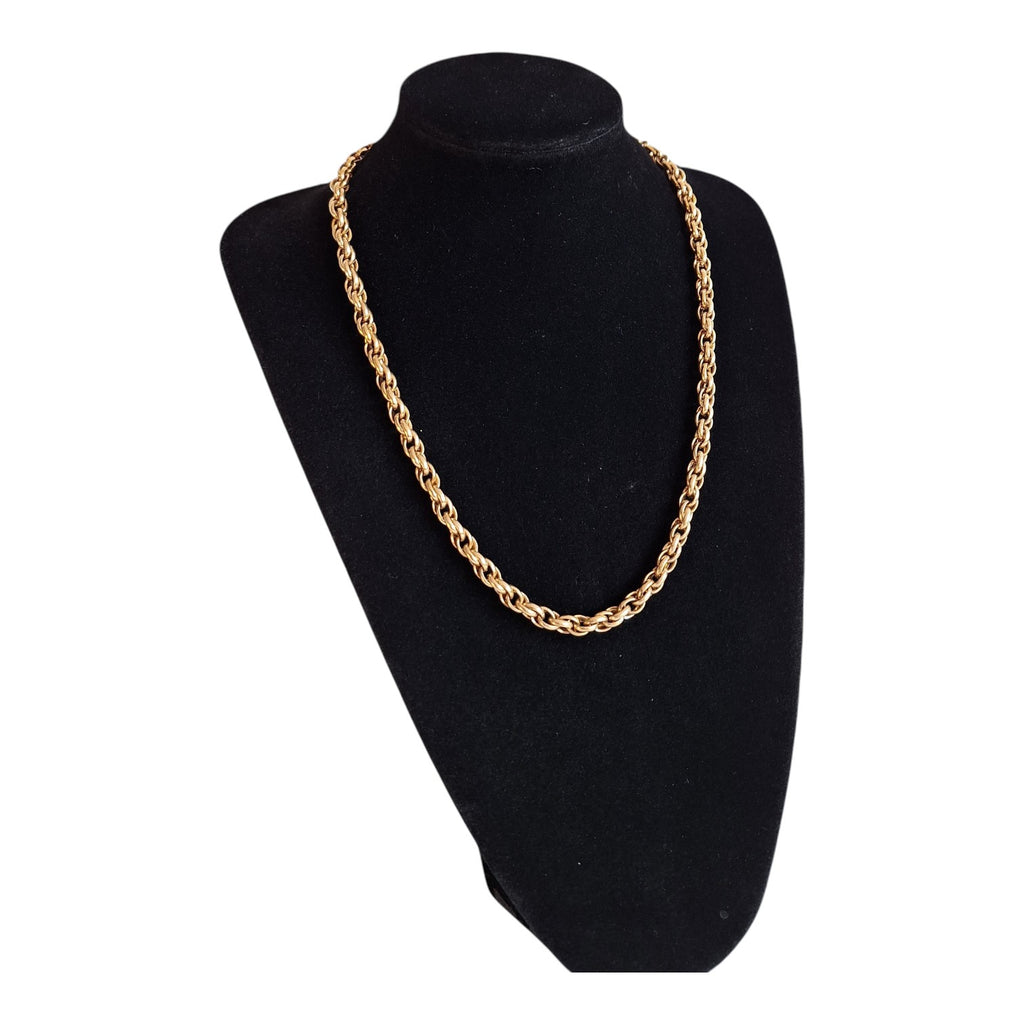 Chunky gold-tone women's necklace