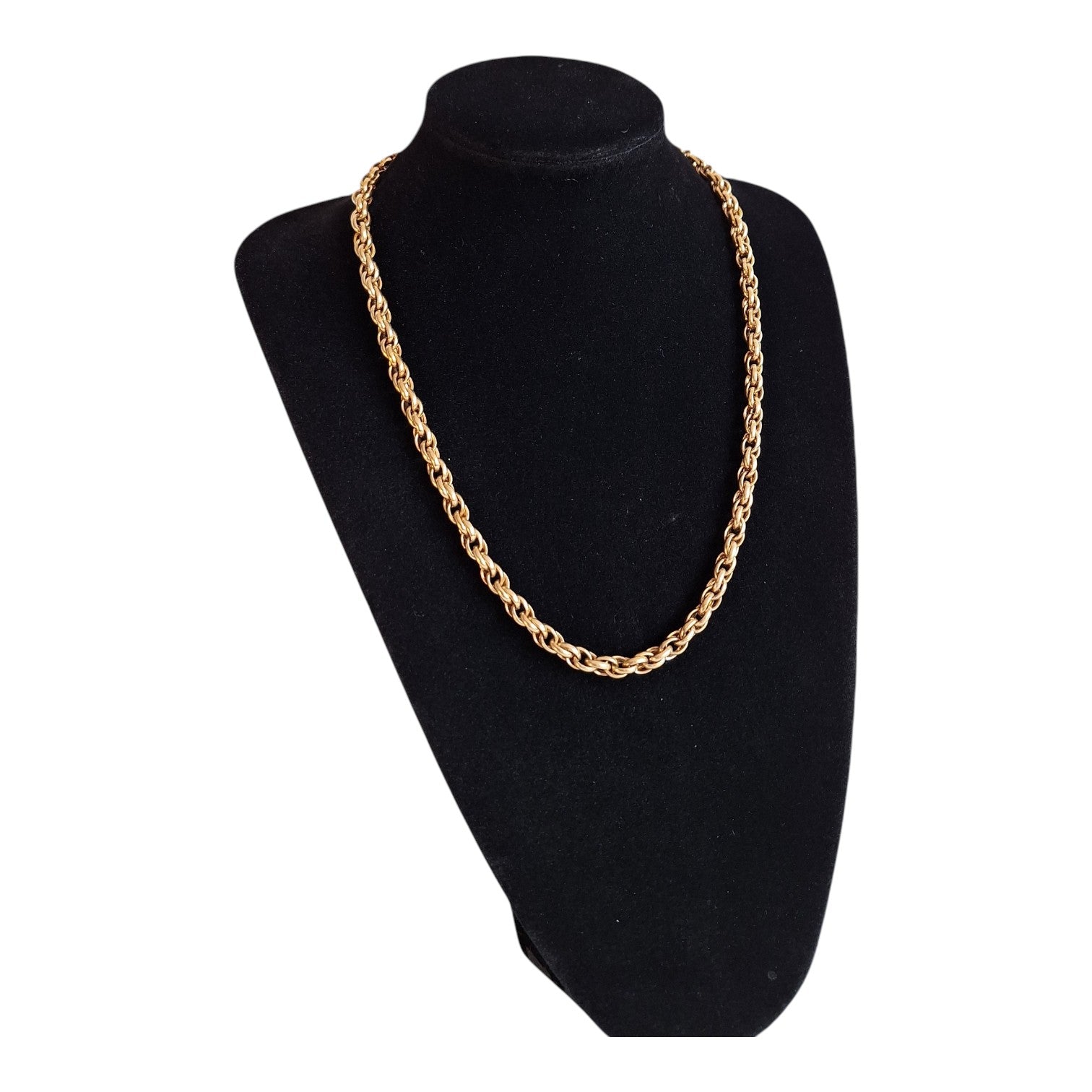 Chunky gold-tone women's necklace