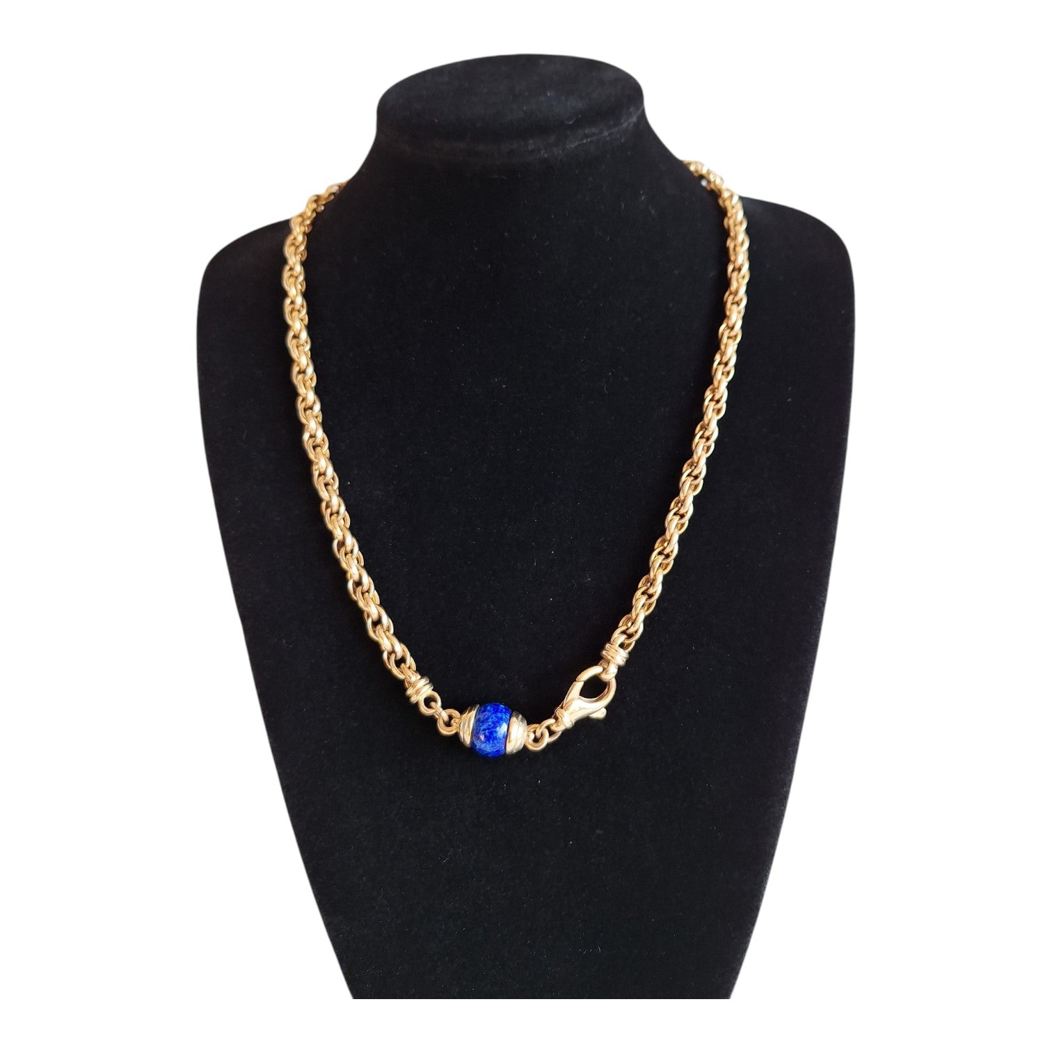 Chunky gold-tone women's necklace