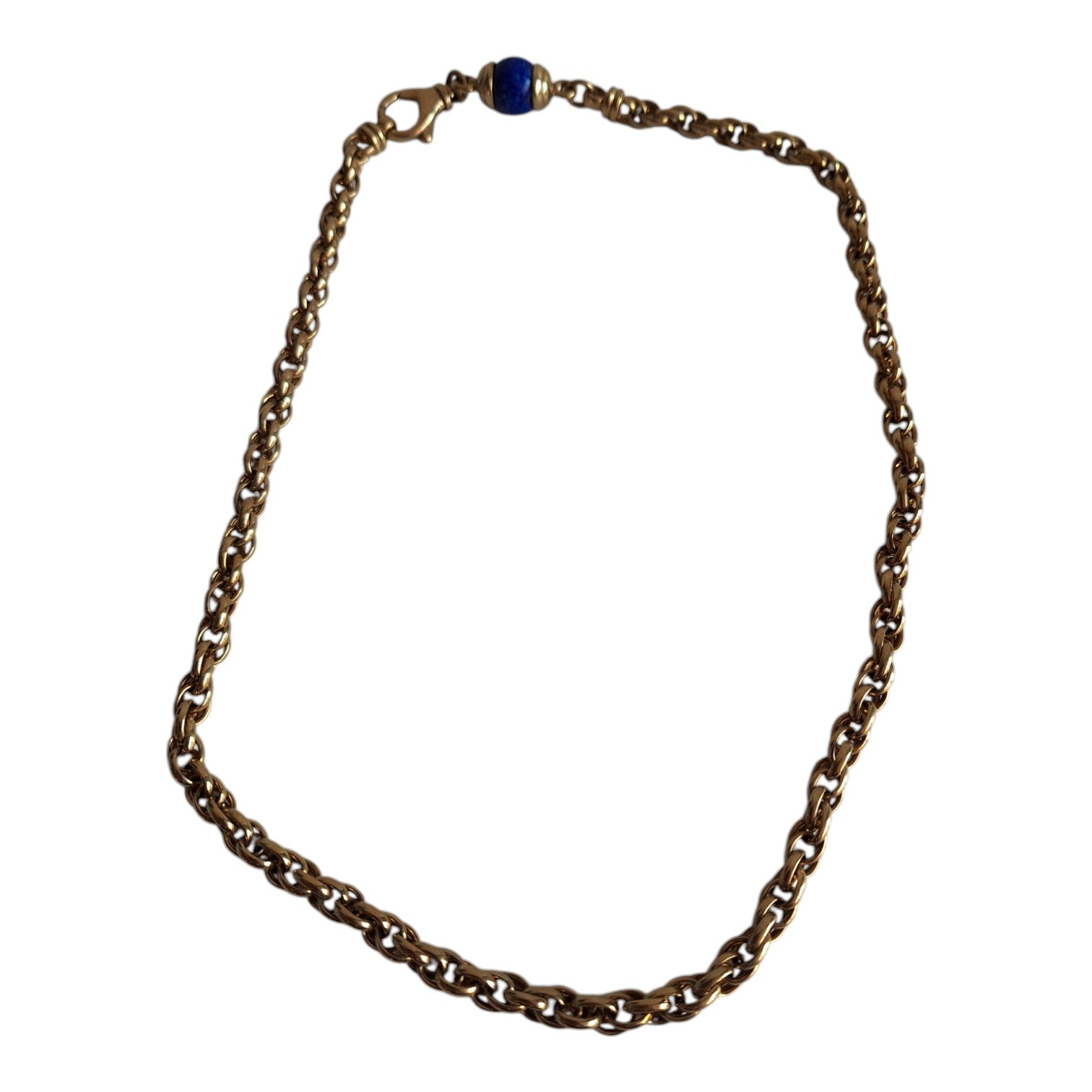 Chunky gold-tone women's necklace