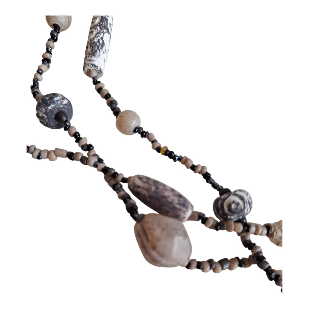 three-row necklace