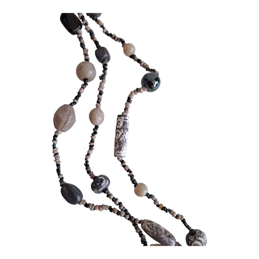 three-row necklace