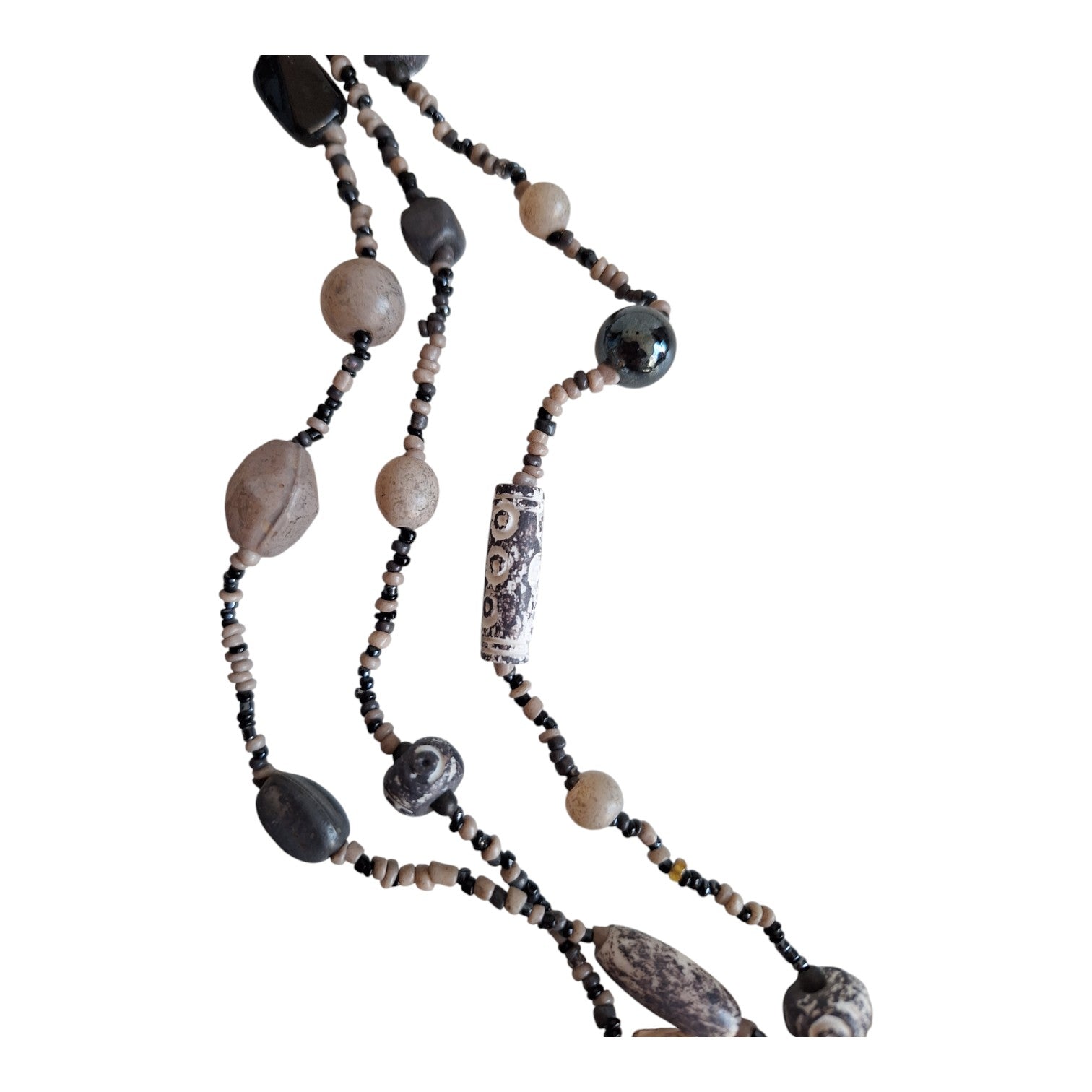 three-row necklace
