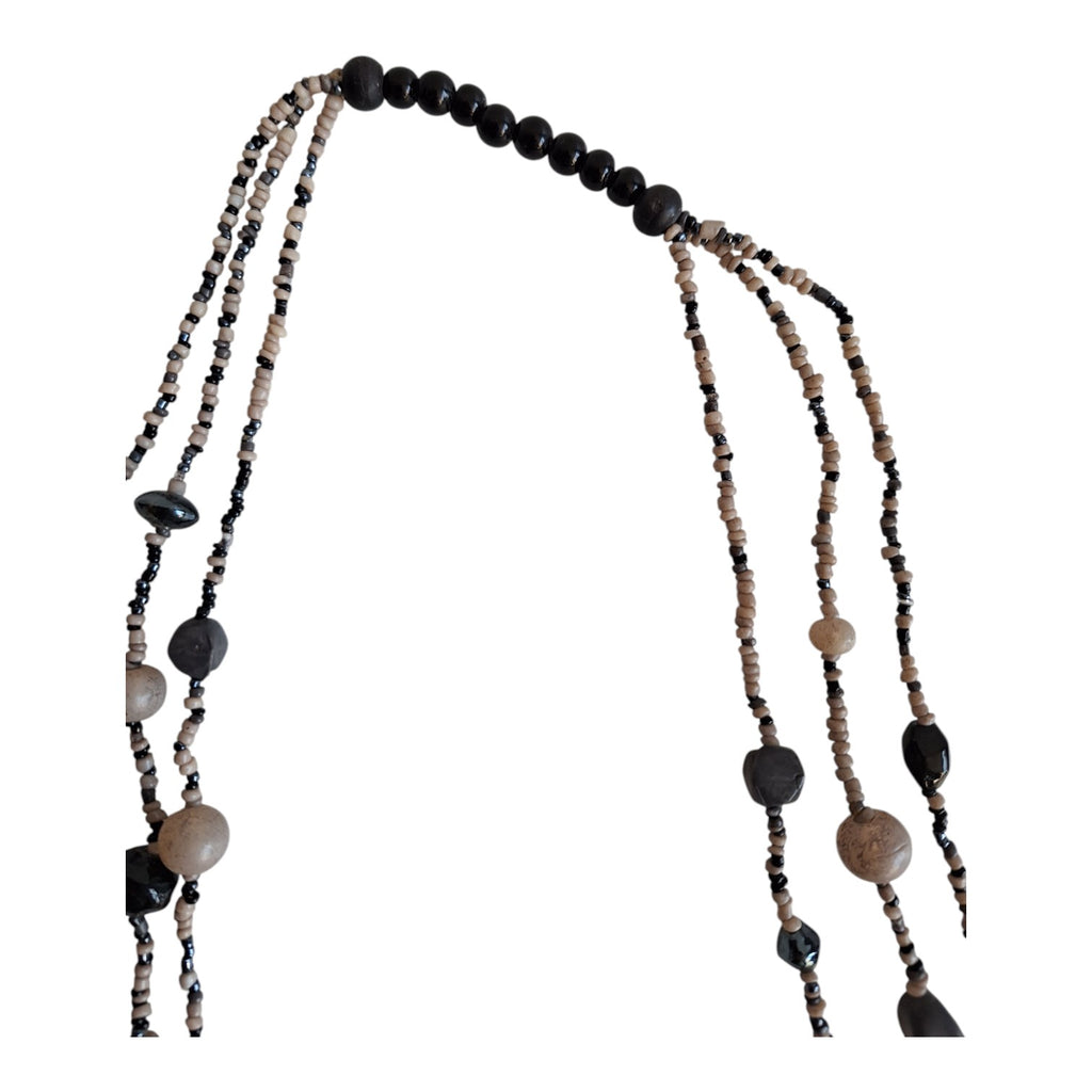 three-row necklace