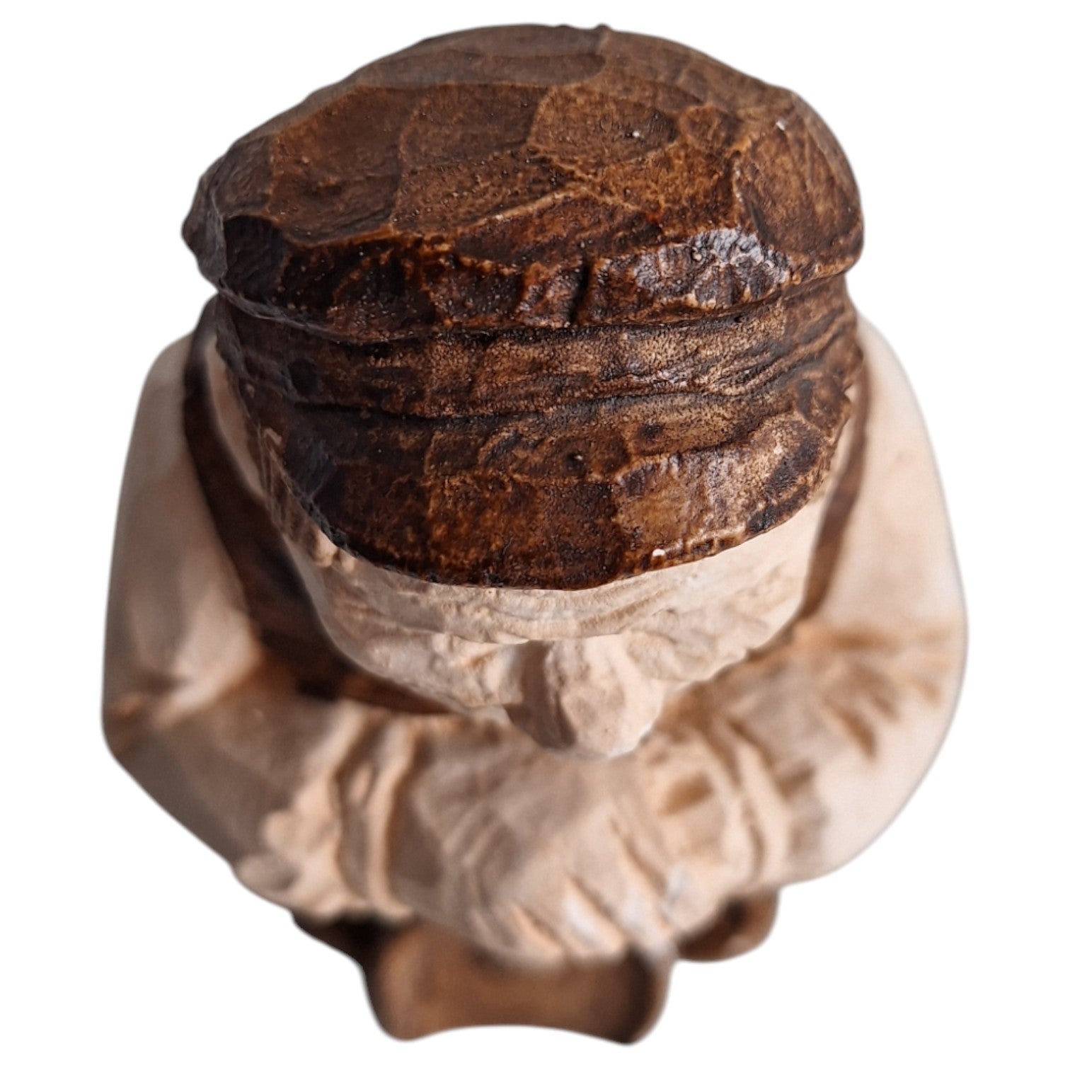 Gipsfigur Mann mit Spaten – Ole Ove Ovesen, signiert OOO, Dänemark
