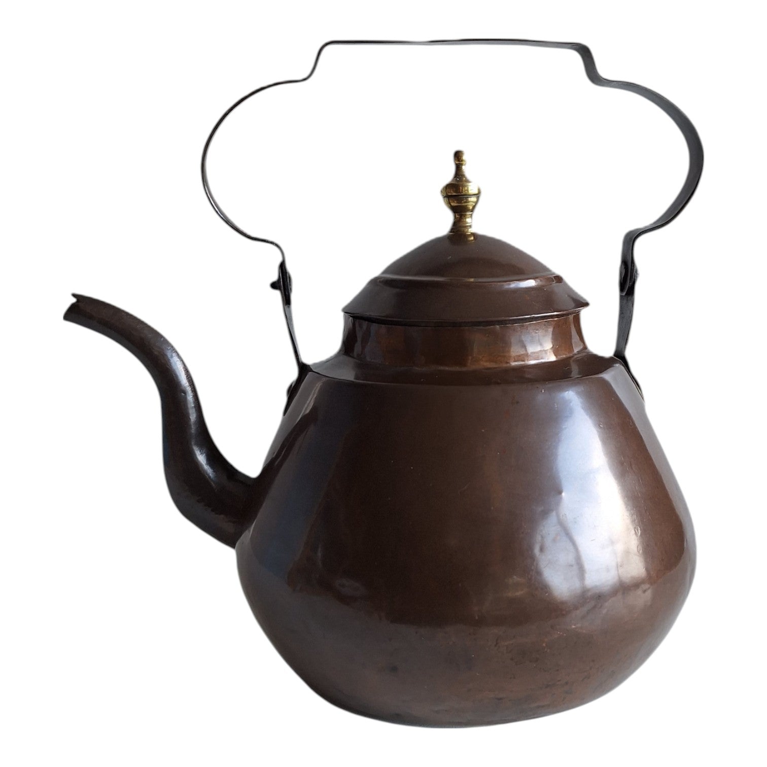 Apfelkessel, Rotkupfer, hoch 22 cm