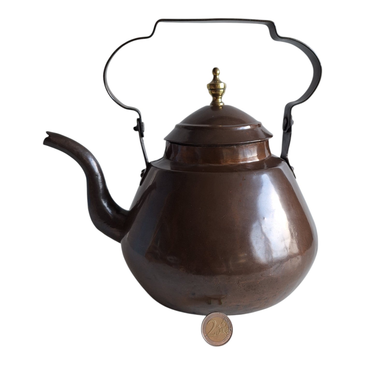 Apfelkessel, Rotkupfer, hoch 22 cm