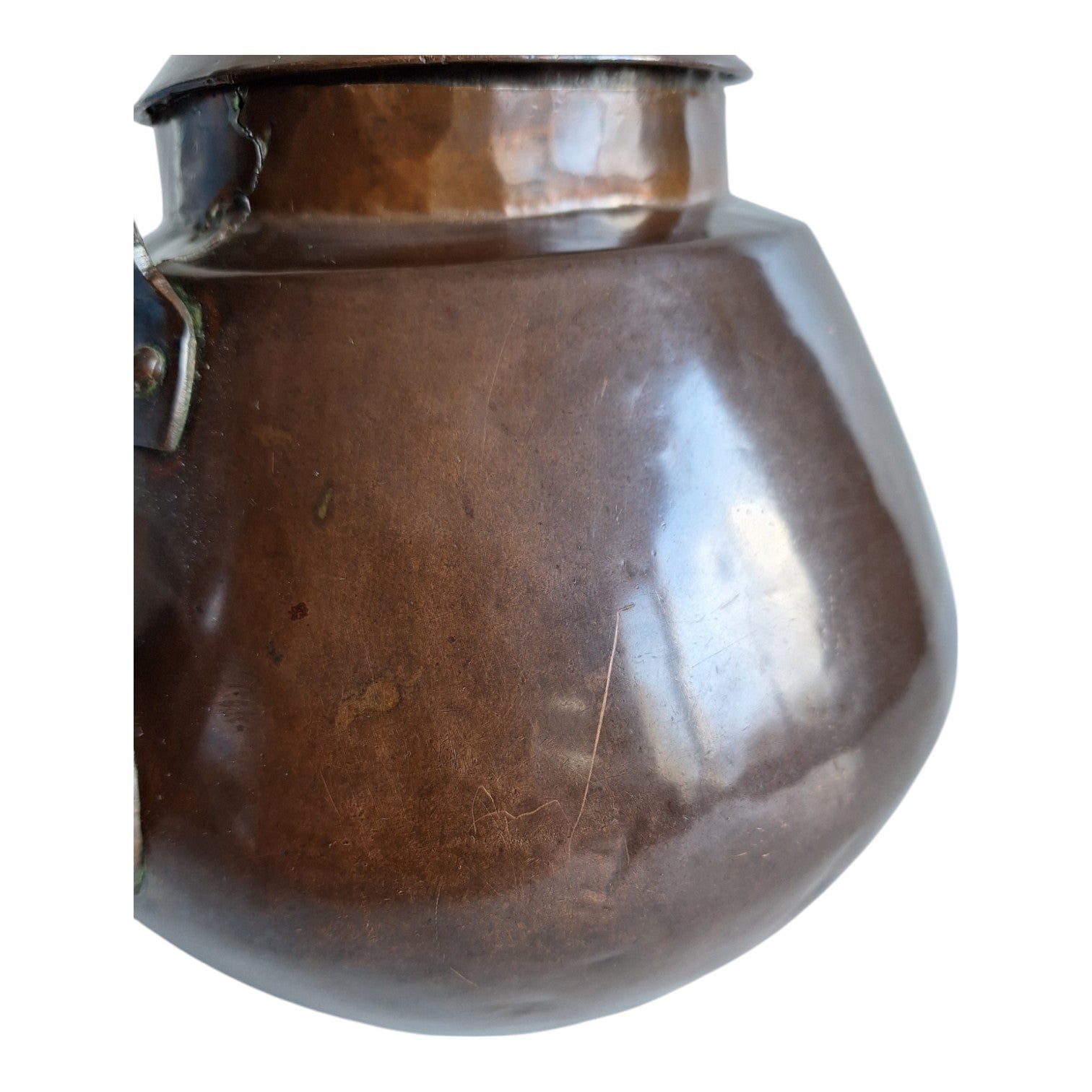 Apfelkessel, Rotkupfer, hoch 22 cm