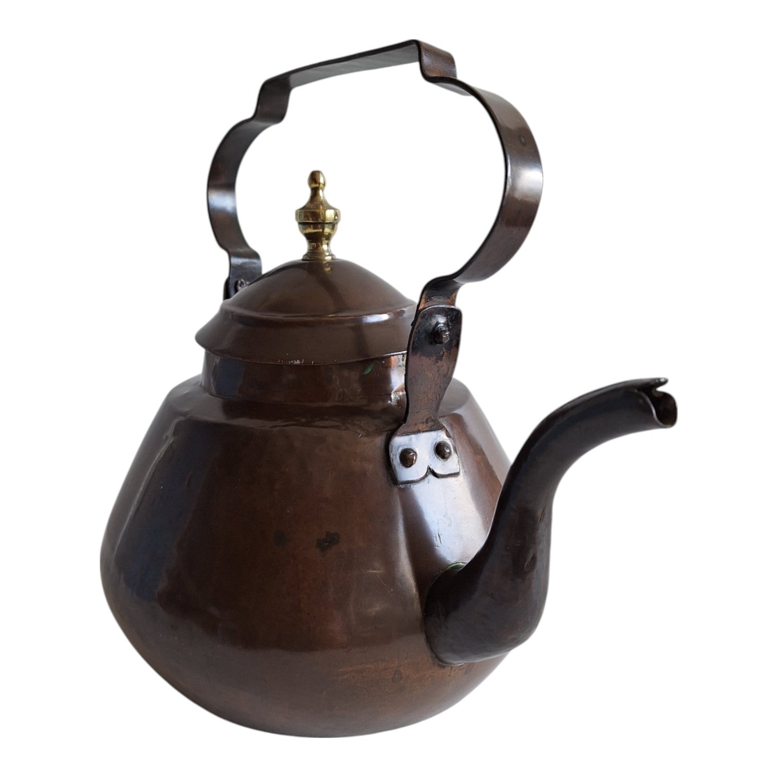 Apfelkessel, Rotkupfer, hoch 22 cm
