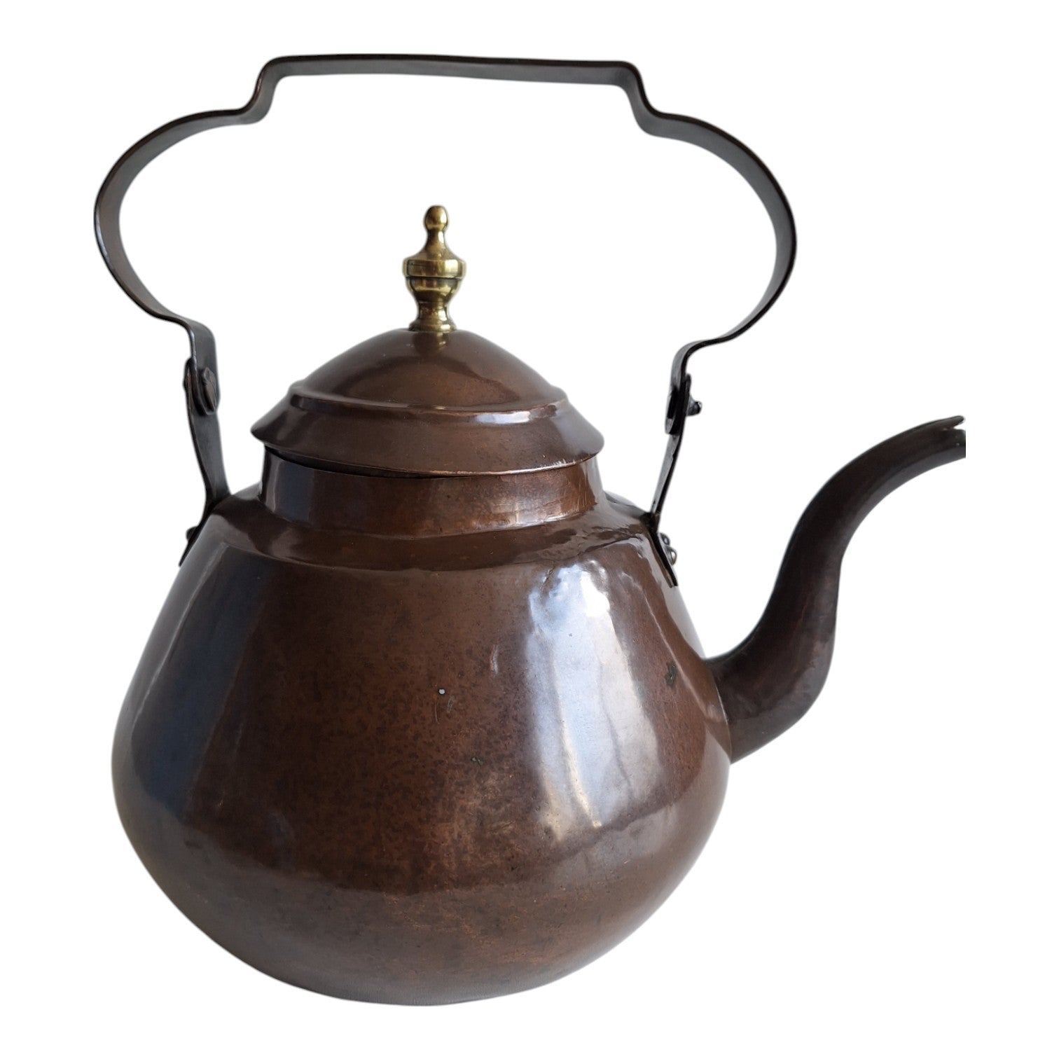 Apfelkessel, Rotkupfer, hoch 22 cm