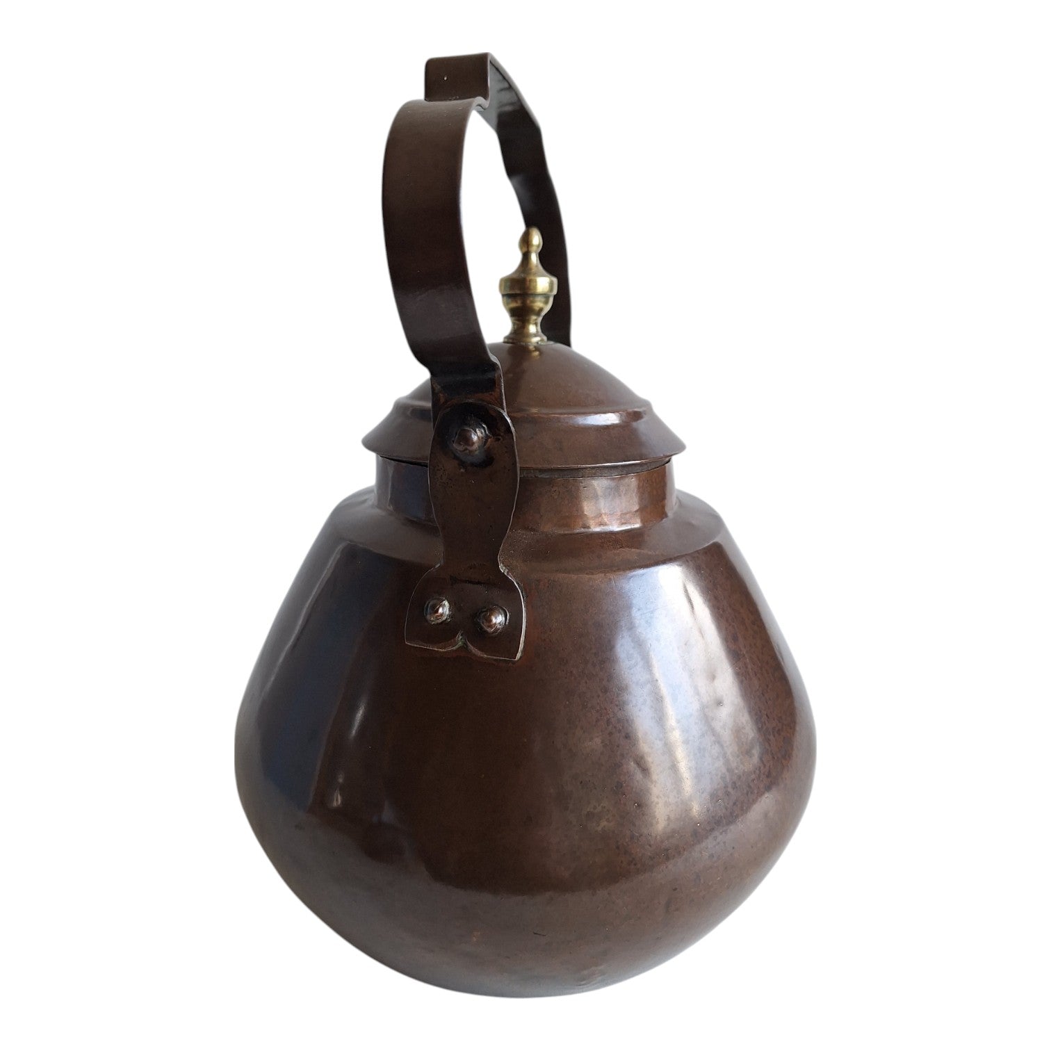 Apfelkessel, Rotkupfer, hoch 22 cm