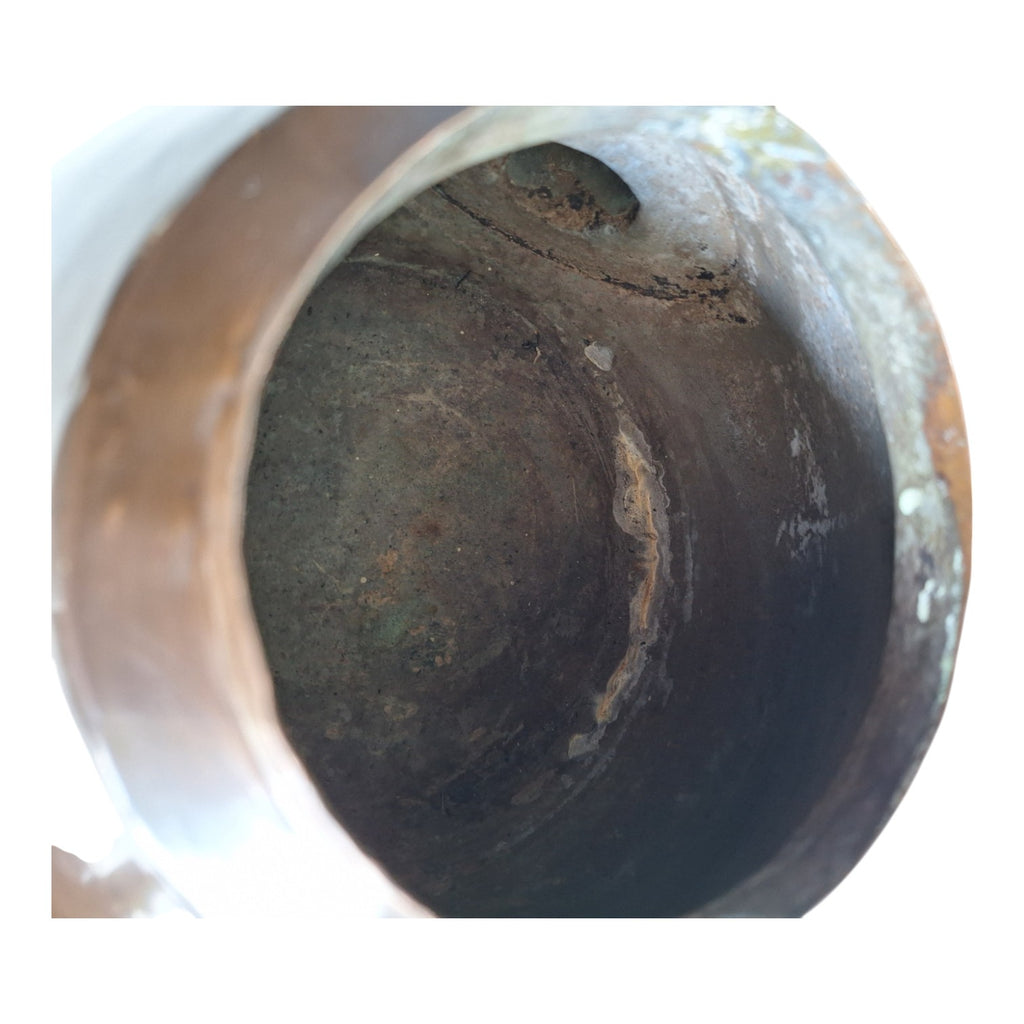 Apfelkessel, Rotkupfer, hoch 22 cm