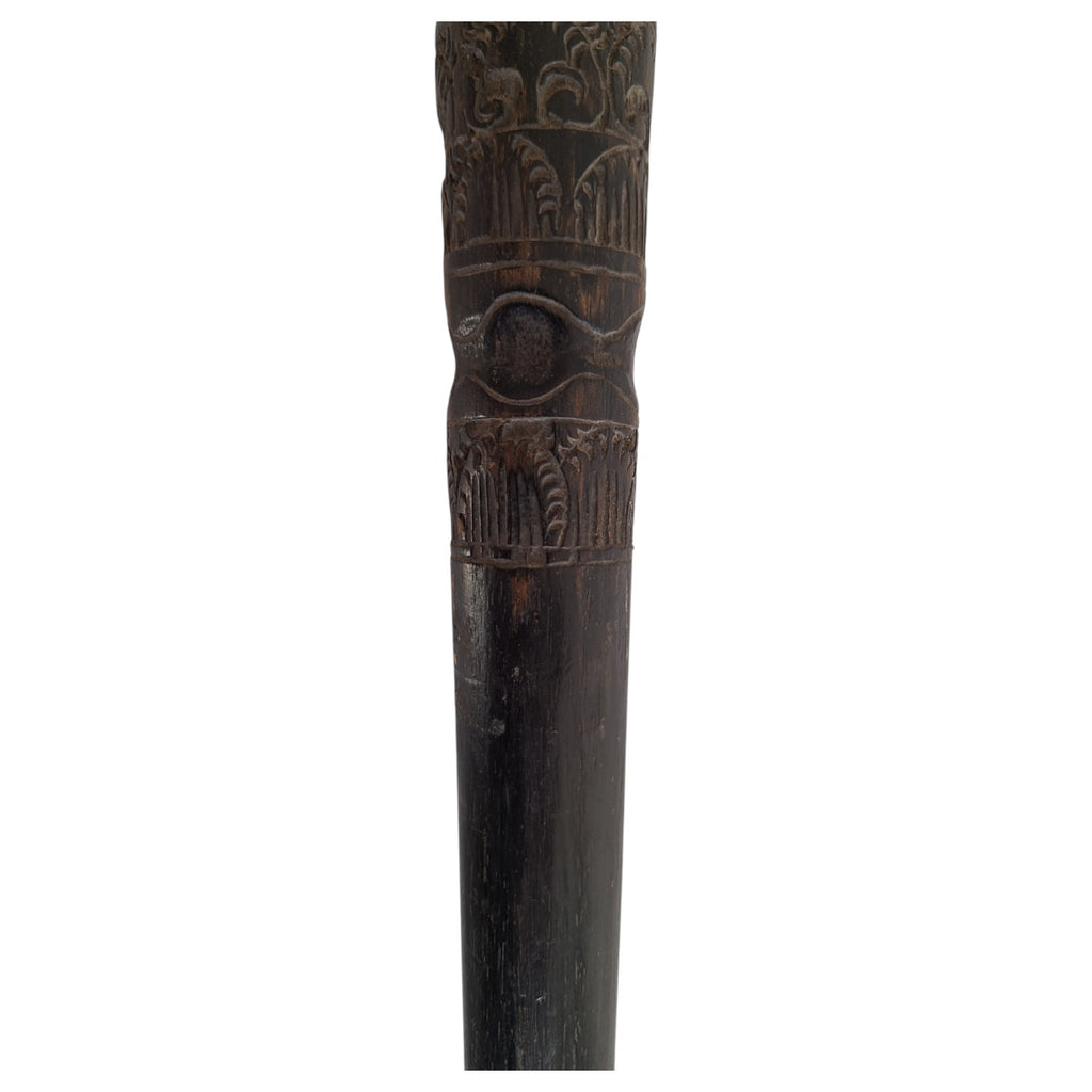 Afrikanischer Zeremonialstab – traditioneller Gehstock mit Symbolik