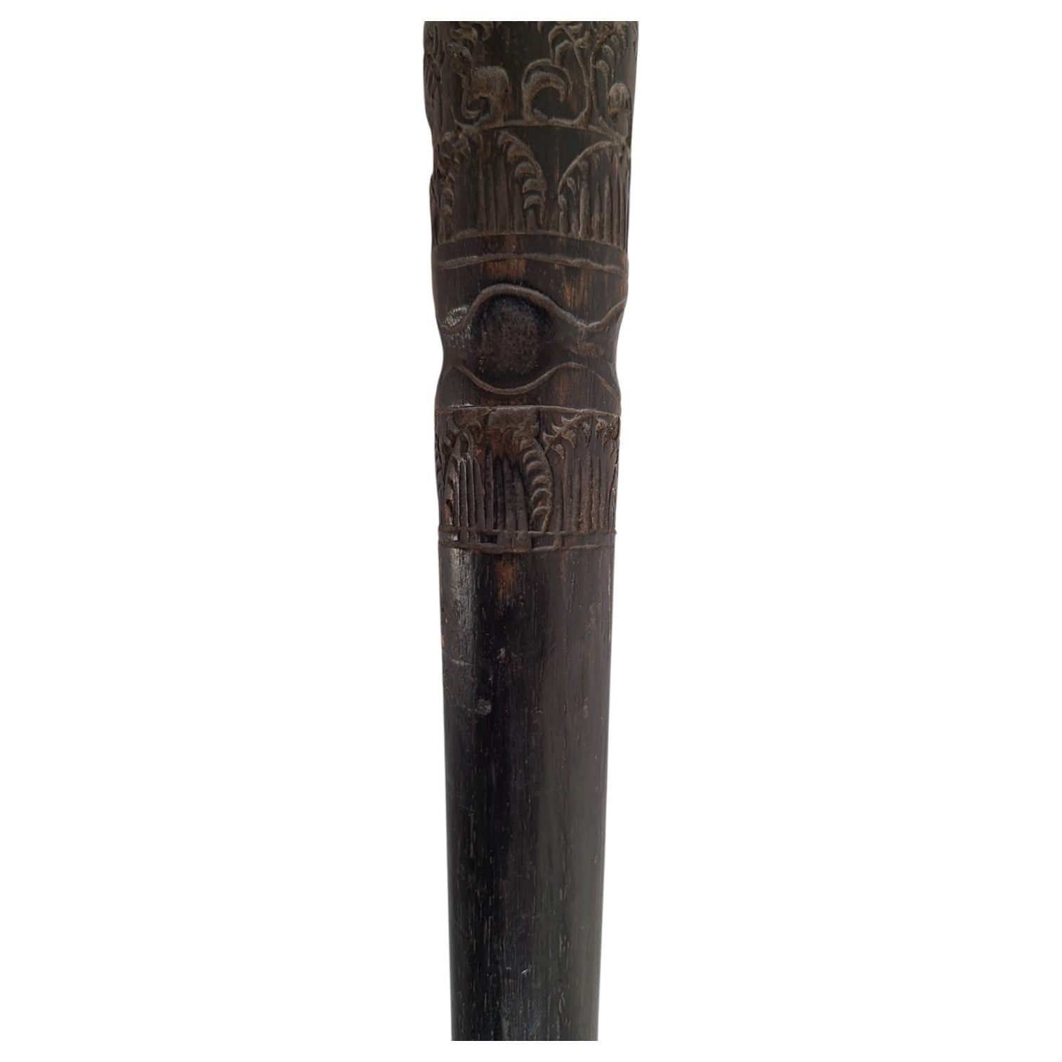 Afrikanischer Zeremonialstab – traditioneller Gehstock mit Symbolik