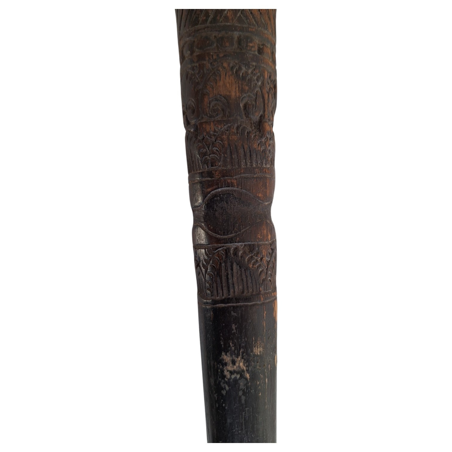 Afrikanischer Zeremonialstab – traditioneller Gehstock mit Symbolik