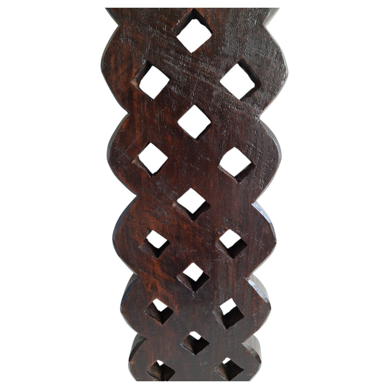 Handgeschnitzter Holzlöffelhalter – Wanddekoration, Indien, ca. 1900–1940