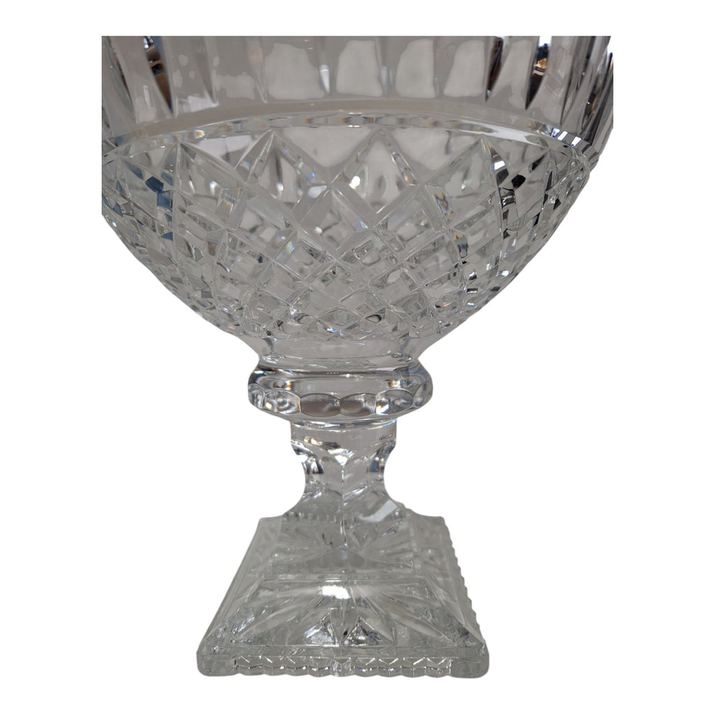 Kristall-Bowle | Geschliffenes Klarglas | H. 26,5 cm | 3,7 kg