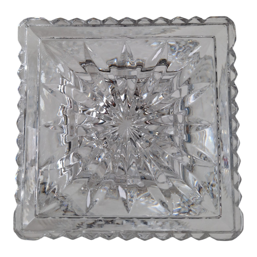Kristall-Bowle | Geschliffenes Klarglas | H. 26,5 cm | 3,7 kg