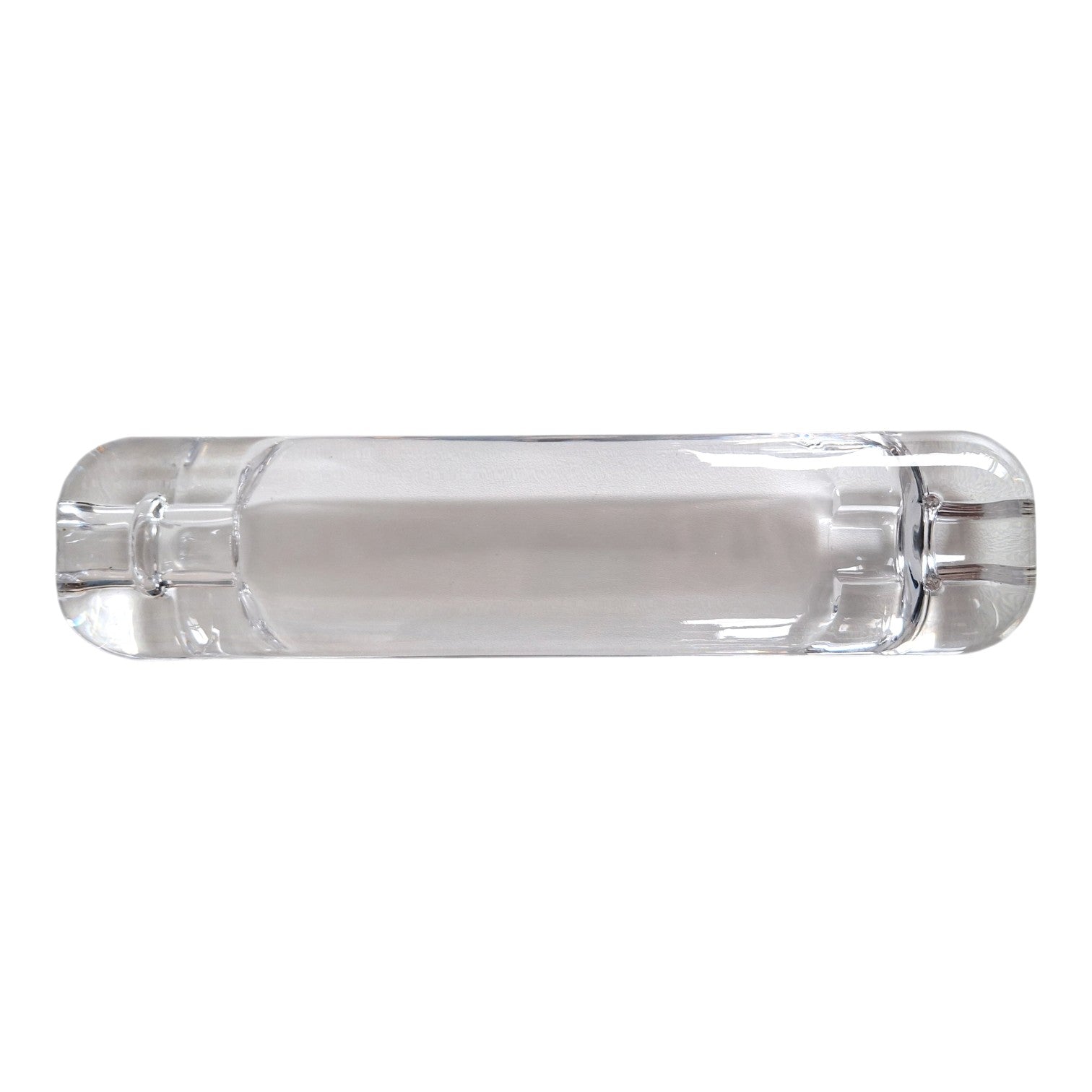 Habana Kristall-Zigarrenhalter | Aschenbecher aus Kristall | L. 25 cm