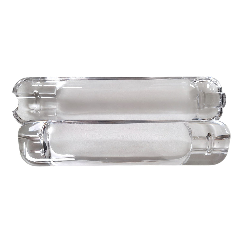Habana Kristall-Zigarrenhalter | Aschenbecher aus Kristall | L. 25 cm