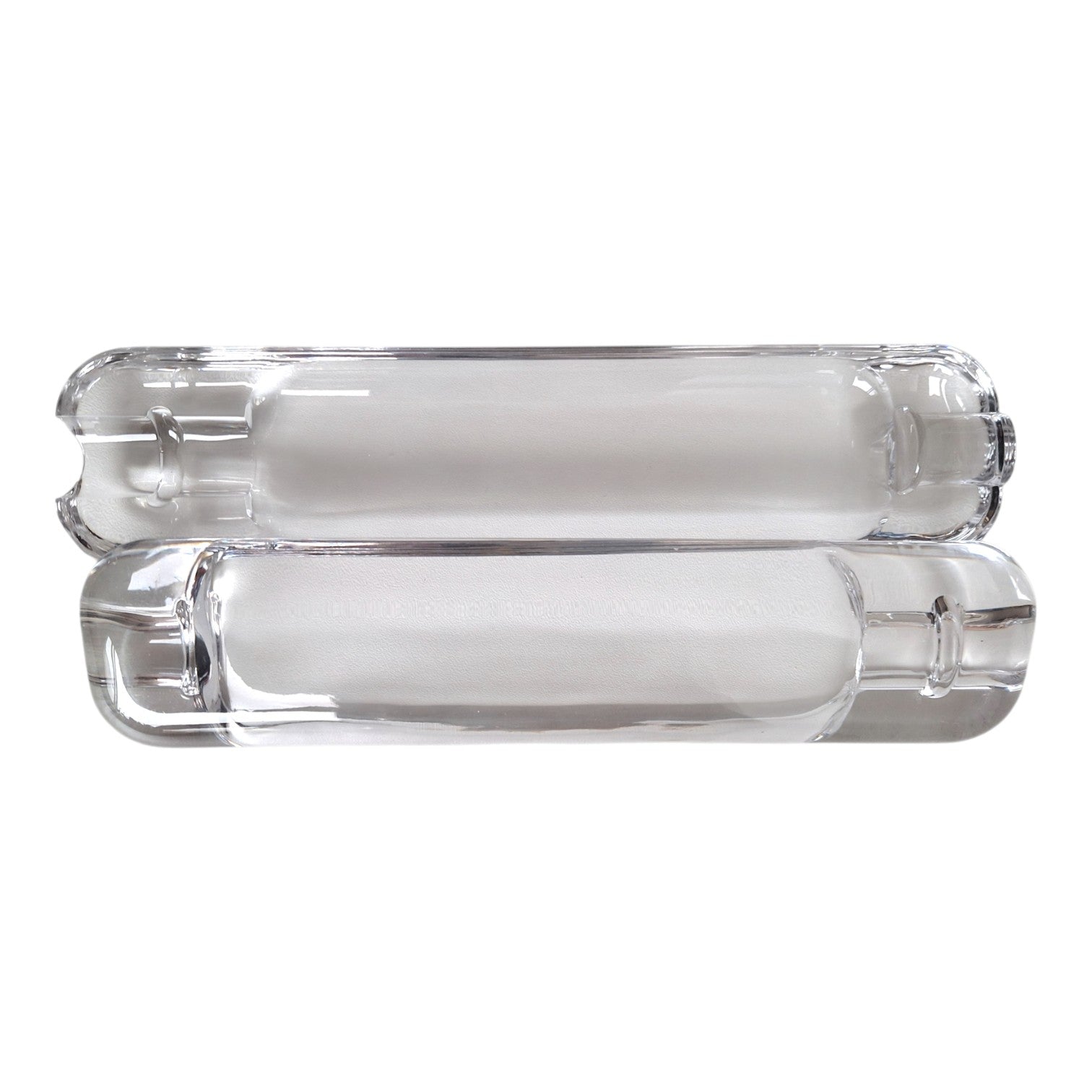 Habana Kristall-Zigarrenhalter | Aschenbecher aus Kristall | L. 25 cm