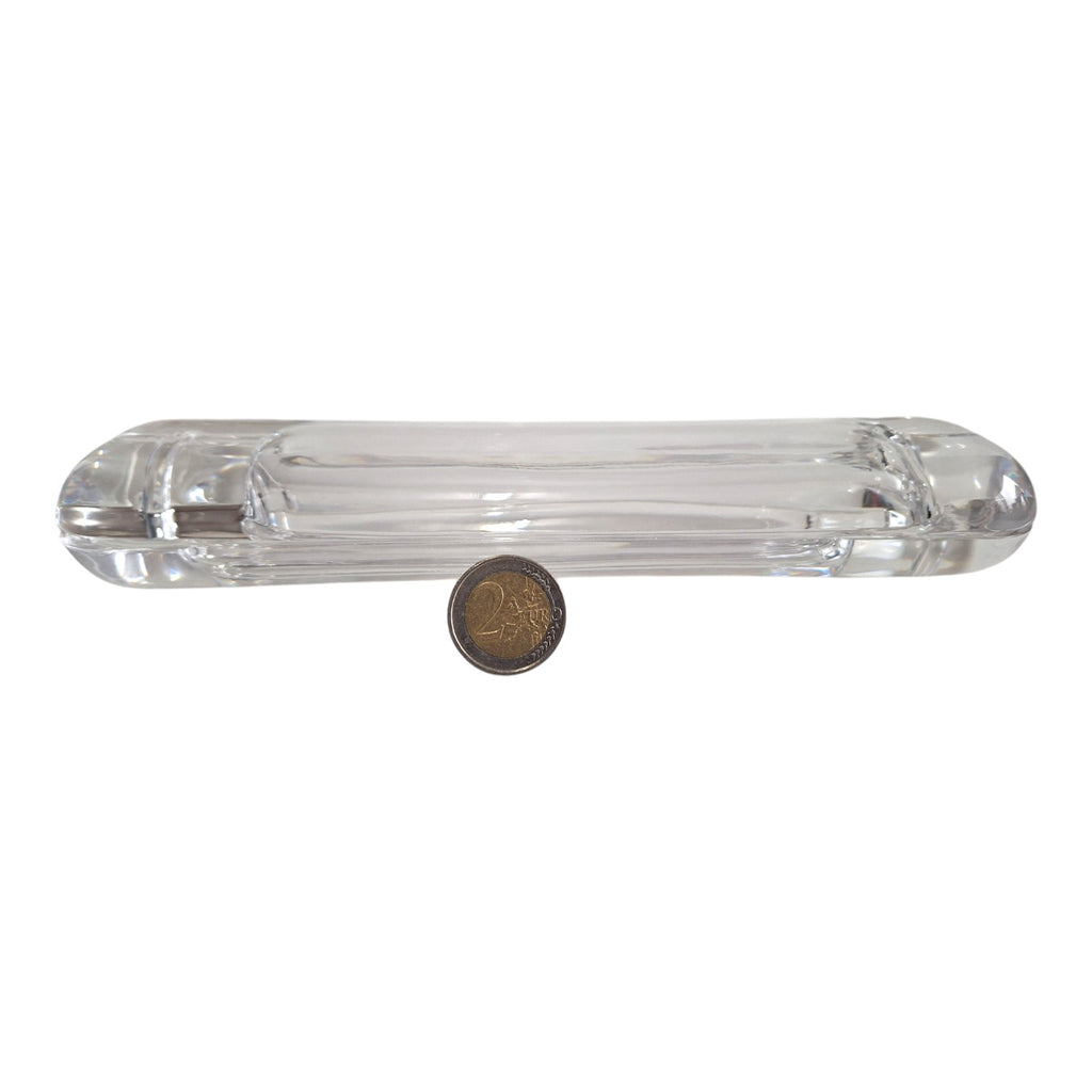 Habana Kristall-Zigarrenhalter | Aschenbecher aus Kristall | L. 25 cm